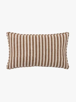 L&M Home Quinn Bronze Reversible Linen Cushion Shop