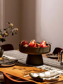 L&M Home Quinn Olive Table Runner New