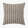 L&M Home Rome Olive Pure Linen Cushion New