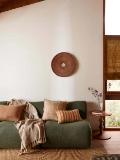 L&M Home Soleil Wool & Silk Mini Cushion Online