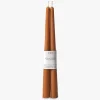 L&M Home Tapered Candle Pair - Caramel Fashion