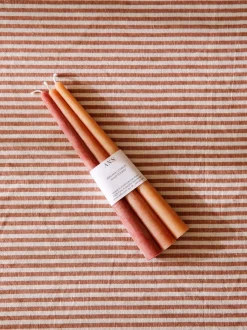 L&M Home Tapered Candle Trio - Clay Flash Sale