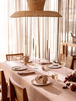 L&M Home Tapered Candle Trio - Clay Flash Sale