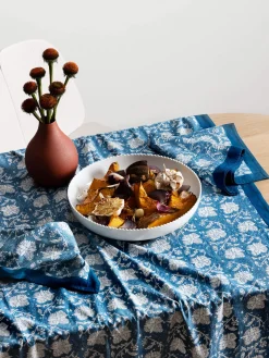 L&M Home Thallo Lake Table Cloth Discount