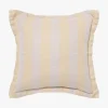 L&M Home Voyage Limone French Linen Cushion Outlet