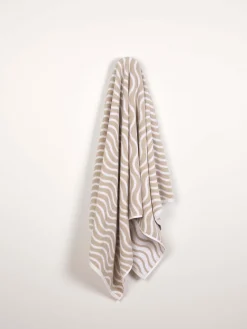 L&M Home Wave Natural Towels Flash Sale