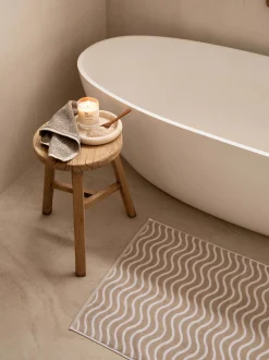 L&M Home Wave Natural Towels Flash Sale