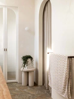 L&M Home Wave Natural Towels Flash Sale