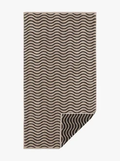 L&M Home Wave Noir Towels Fashion